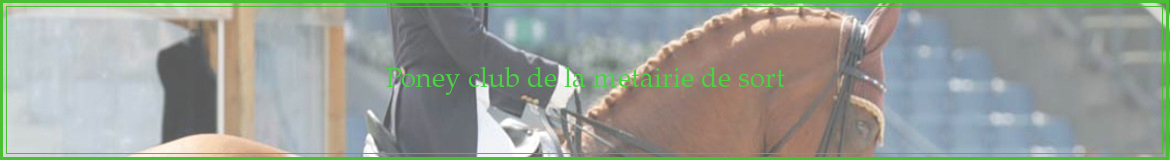 Poney club de la metairie de sort